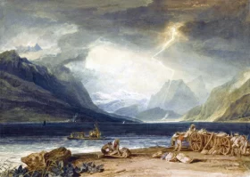 The Lake of Thun, Switzerland by J.M.W. Turner