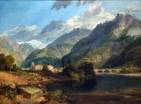 Bonneville, Savoy 1803 by J.M.W. Turner