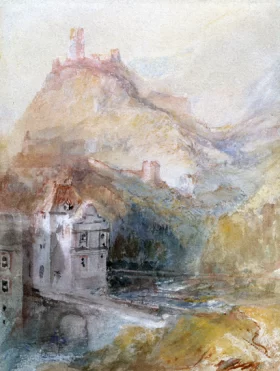 Cochem on the Mosel 1839 by J.M.W. Turner