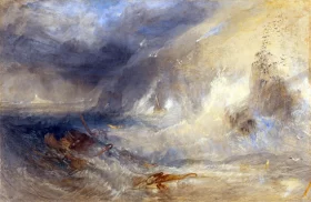 Long Ship's Lighthouse, Land's End by J.M.W. Turner