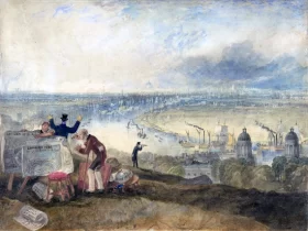 View of London from Greenwich by J.M.W. Turner