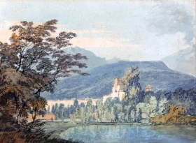 Sir William Hamilton's Villa 1795 by J.M.W. Turner Sir William Hamilton's Villa 1795 by J.M.W. Turner