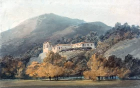 Santa Lucia, A Convent near Caserta 1795 by J.M.W. Turner Santa Lucia, A Convent near Caserta 1795 by J.M.W. Turner