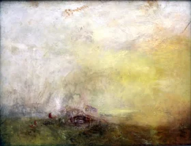 Sunrise with Sea Monsters 1845 by J.M.W. Turner Sunrise with Sea Monsters 1845 by J.M.W. Turner