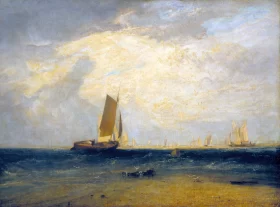 Fishing upon the Blythe-Sand, Tide Setting In 1809 by J.M.W. Turner Fishing upon the Blythe-Sand, Tide Setting In 1809 by J.M.W. Turner