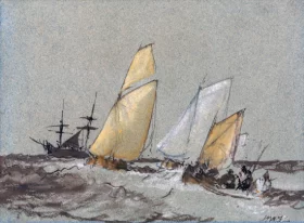 Shipping by J.M.W. Turner Shipping by J.M.W. Turner