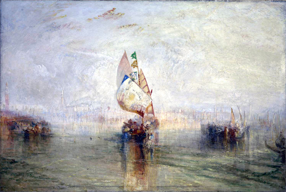 The Sun of Venice Going to Sea by J.M.W. Turner, oil painting reproduction on canvas The Sun of Venice Going to Sea by J.M.W. Turner