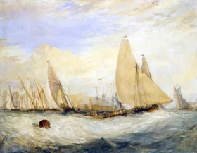 East Cowes Castle 1828 by J.M.W. Turner East Cowes Castle 1828 by J.M.W. Turner