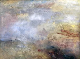 Stormy Sea with Dolphins by J.M.W. Turner Stormy Sea with Dolphins by J.M.W. Turner