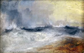 Waves Breaking against the Wind 1840 by J.M.W. Turner Waves Breaking against the Wind 1840 by J.M.W. Turner