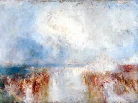 The Disembarkation of Louis-Philippe at the Royal Clarence Yard by J.M.W. Turner The Disembarkation of Louis-Philippe at the Royal Clarence Yard by J.M.W. Turner