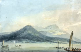 From the Isola Borromena, Lago Maggiore 1795 by J.M.W. Turner