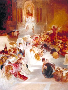 Christ Driving the Traders from the Temple 1832 by J.M.W. Turner Christ Driving the Traders from the Temple 1832 by J.M.W. Turner