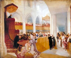 George IV at St Giles’s, Edinburgh 1822 by J.M.W. Turner