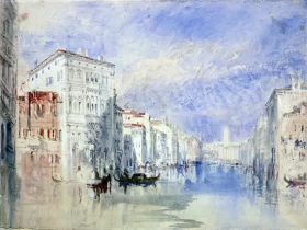 The Palazzo Balbi on the Grand Canal, Venice by J.M.W. Turner