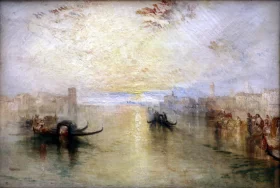 St Benedetto, Looking towards Fusina by J.M.W. Turner