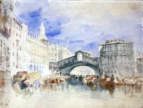 The Rialto, Venice by J.M.W. Turner