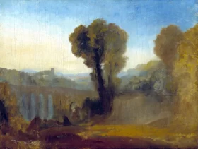 Claudian Composition, Arcueil at Dawn by J.M.W. Turner Claudian Composition, Arcueil at Dawn by J.M.W. Turner