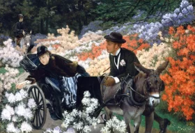 The Morning Ride by James Tissot The Morning Ride by James Tissot