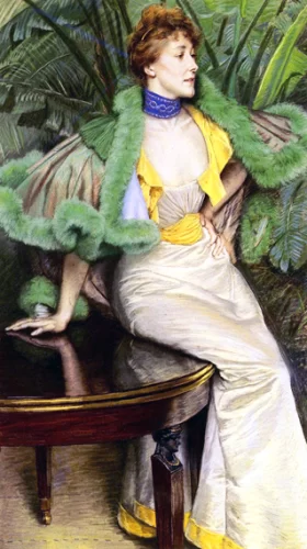 The Princess Of Broglie by James Tissot The Princess Of Broglie by James Tissot