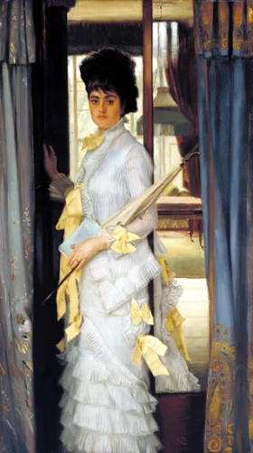 The Visit and An Afternoon Call by James Tissot The Visit and An Afternoon Call by James Tissot