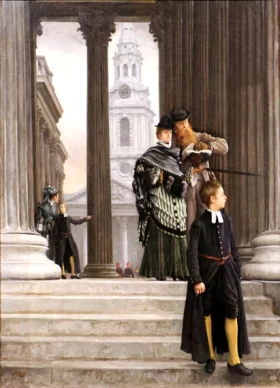 Visitors To London by James Tissot Visitors To London by James Tissot