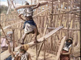 Building The Ark by James Tissot