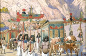 Jacob's Body Is Taken To Egypt by James Tissot