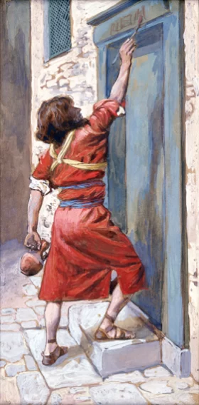The Signs On The Door by James Tissot