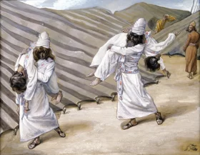 The Dead Bodies Carried Away by James Tissot