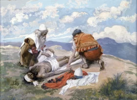 The Death Of Aaron by James Tissot