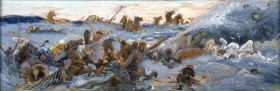 The Egyptians Are Destroyed by James Tissot
