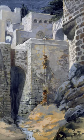 The Flight Of The Spies by James Tissot