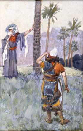 Deborah Beneath The Palm Tree by James Tissot