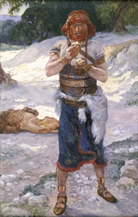 Samson Eats The Honey by James Tissot