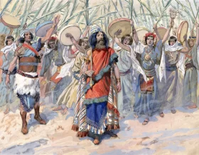 Festivities In Honour Of David by James Tissot