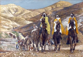 The Magi Journeying by James Tissot The Magi Journeying by James Tissot