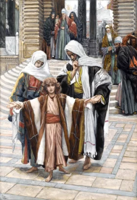 Jesus Found In The Temple by James Tissot Jesus Found In The Temple by James Tissot