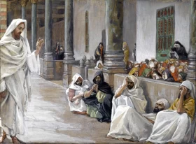 He Who Is Of God Hears The Word Of God by James Tissot He Who Is Of God Hears The Word Of God by James Tissot
