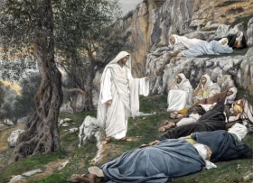 Jesus Commands The Apostles To Rest by James Tissot Jesus Commands The Apostles To Rest by James Tissot