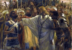 The Healing Of Malchus by James Tissot The Healing Of Malchus by James Tissot