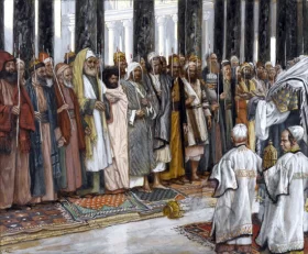 The Testing of the Suitors of the Holy Virgin by James Tissot The Testing of the Suitors of the Holy Virgin by James Tissot