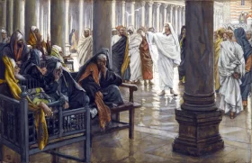 Woe unto You, Scribes and Pharisees by James Tissot Woe unto You, Scribes and Pharisees by James Tissot