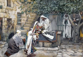 The Daughter Of Jairus by James Tissot The Daughter Of Jairus by James Tissot