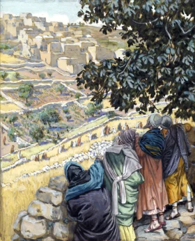 The Disciples Eat Wheat On The Sabbath by James Tissot The Disciples Eat Wheat On The Sabbath by James Tissot