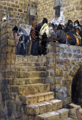 The Evil Counsel by James Tissot The Evil Counsel by James Tissot
