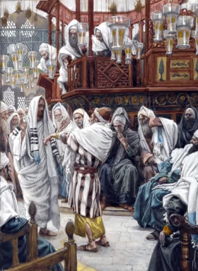 The Man With The Withered Hand by James Tissot The Man With The Withered Hand by James Tissot