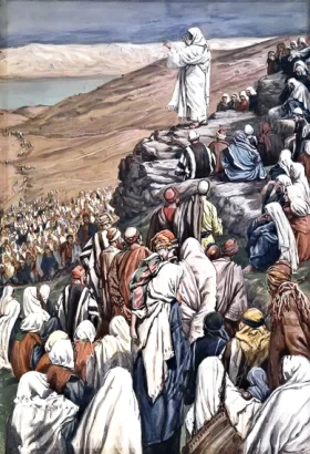 The Sermon Of The Beatitudes by James Tissot The Sermon Of The Beatitudes by James Tissot
