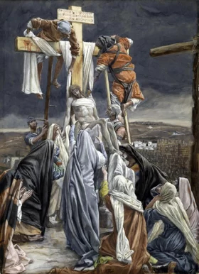 The Descent From The Cross by James Tissot The Descent From The Cross by James Tissot