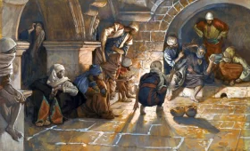 The Second Denial Of Saint Peter by James Tissot The Second Denial Of Saint Peter by James Tissot